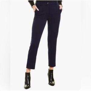 J. CREW Slim Ankle Bi-Stretch Navy Blue Pants Size 8